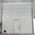 Полиуретановая теплоизольтированная дверь промышленного гаража секции